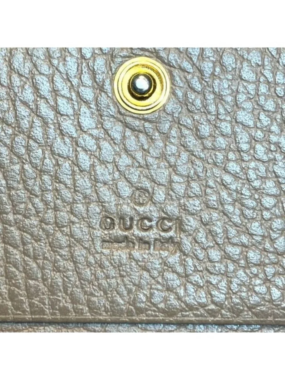 Gucci GG Marmont Beige Leather Bifold Wallet - Picture 4 of 9